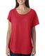 Next Level 6760 - Women's Triblend Dolman - Vintage Red