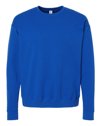 Unisex Fleece Crew - Royal