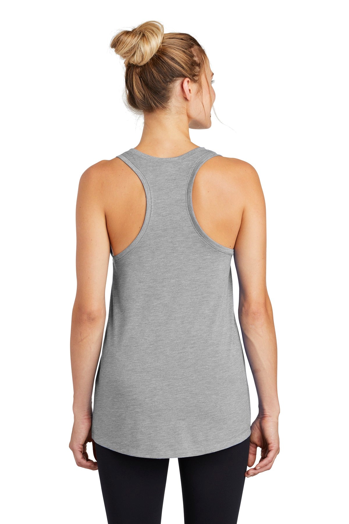 Women's PosiCharge Tri-Blend Wicking Tank - Light Gray Heather