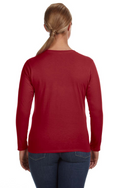 Women's Lightweight Long-Sleeve T-Shirt - Independence Red