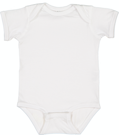 Infant Fine Jersey Bodysuit - White