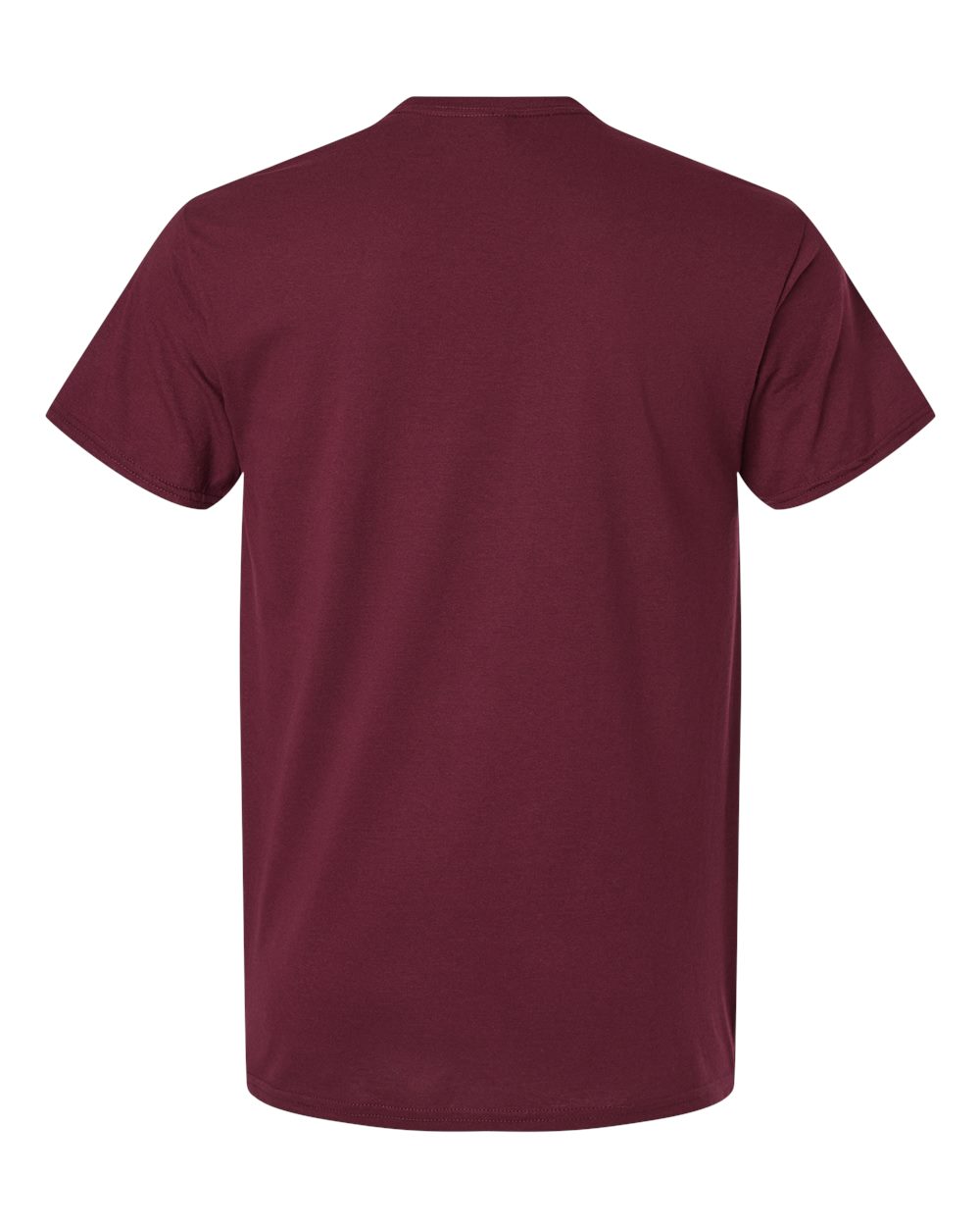 Light Cotton T-Shirt - Maroon