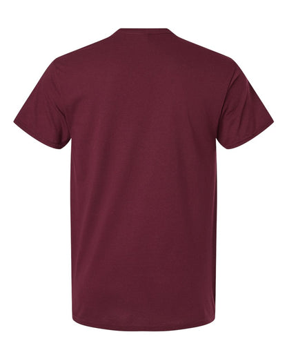 Light Cotton T-Shirt - Maroon