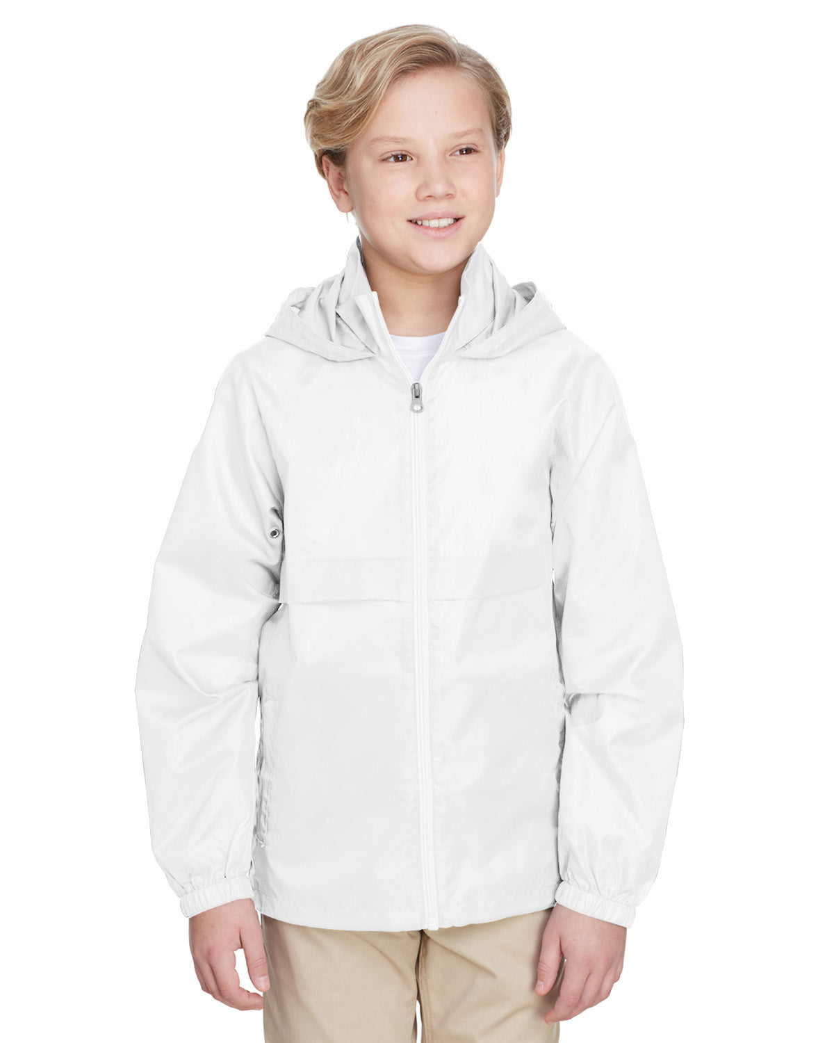 Youth Zone Protect Lightweight Jacket - White
