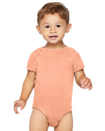 Infant Fine Jersey Bodysuit - Sunset