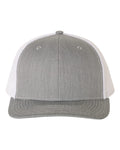 Snapback Trucker Cap - Heather Gray / White
