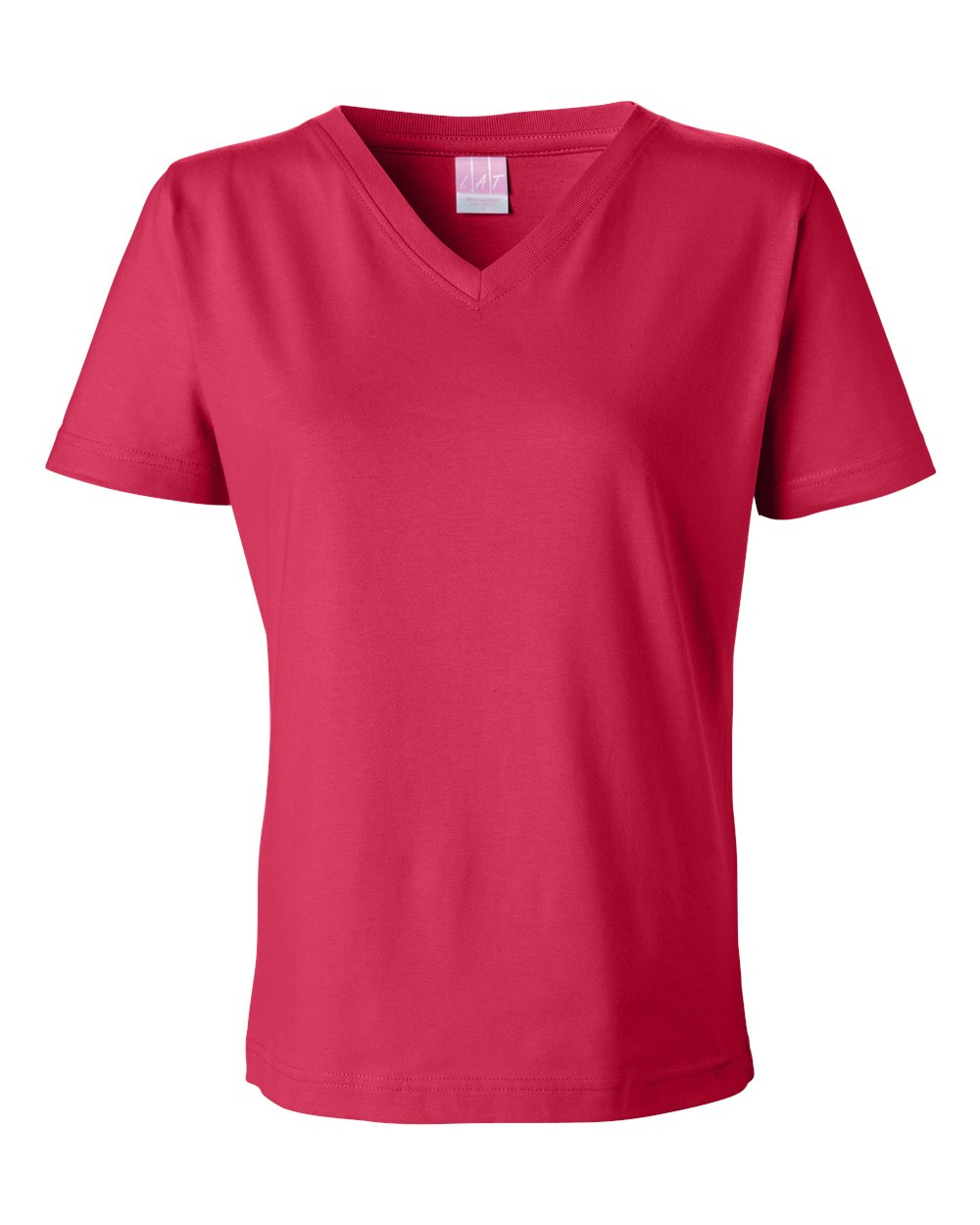 Women's Premium Jersey V-Neck T-Shirt - Red