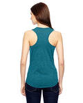 Women's Triblend Racerback Tank - Heather Galapagos Blue