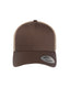 Yupoong 6606 - Unisex Retro Trucker Cap - Brown / Khaki