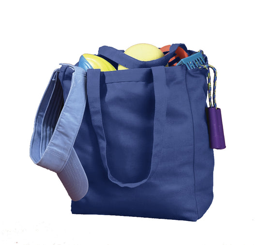 Canvas Book Tote - Royal