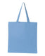 Q-Tees Q800 - Promotional Tote - Carolina Blue