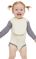 Infant Long-Sleeve Bodysuit - Natural / Heather