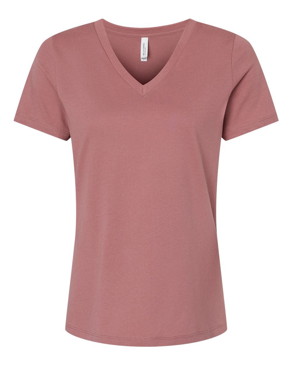 Women's Relaxed Jersey V-Neck T-Shirt - Mauve