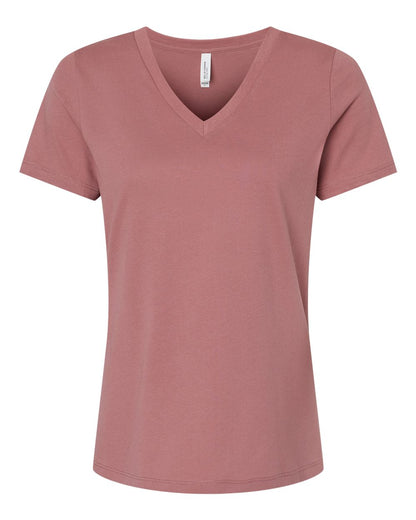 Women's Relaxed Jersey V-Neck T-Shirt - Mauve
