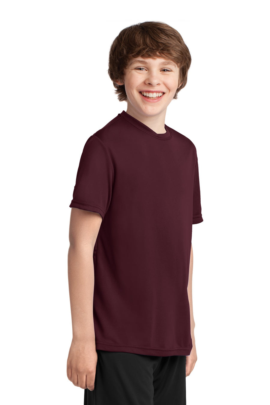 Youth Performance Tee - Athletic Maroon
