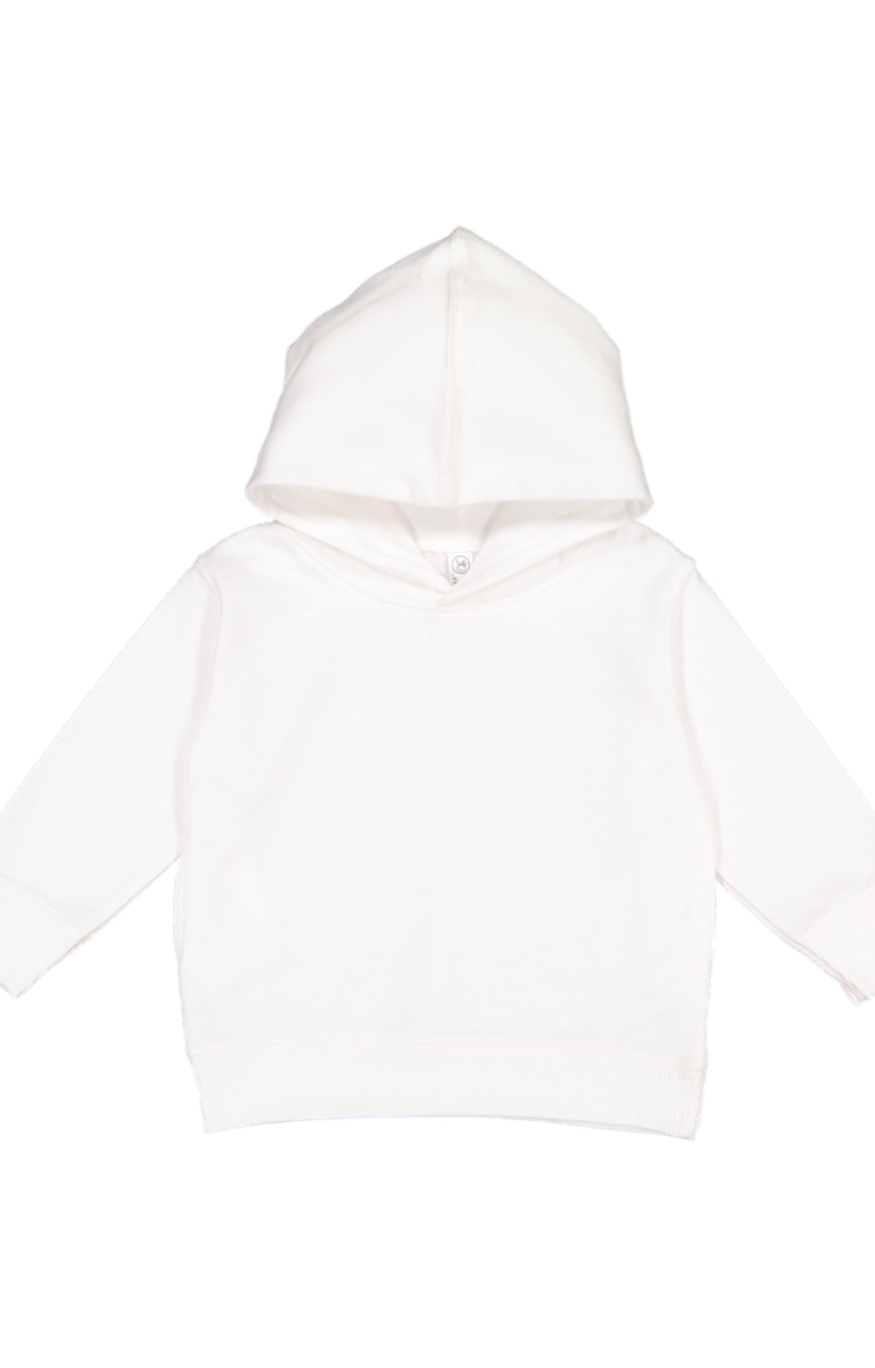 Toddler Pullover Fleece Hoodie - White