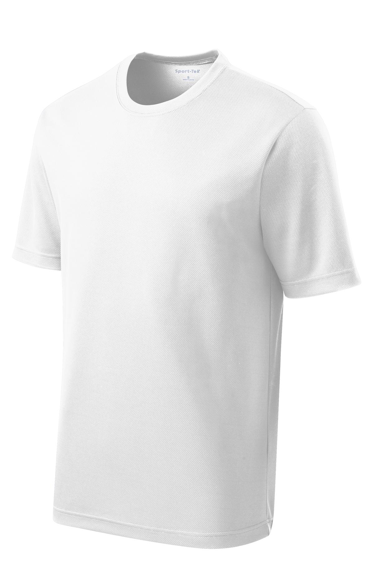 Unisex PosiCharge RacerMesh Tee - White