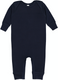 Rabbit Skins 4412 - Infant Long-Sleeve Baby Rib Coverall - Navy