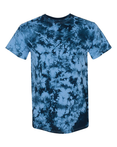 Crystal Tie Dye T-Shirt - Navy/Columbia