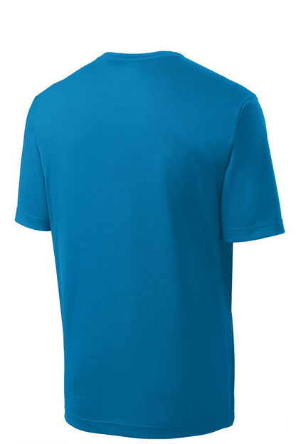 Unisex PosiCharge RacerMesh Tee - Pond Blue