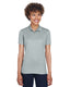 UltraClub 8210L - Women's Cool & Dry Mesh Piqué Polo - Silver