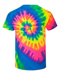 Youth Multi-Color Spiral T-Shirt - Fluorescent Rainbow Spiral