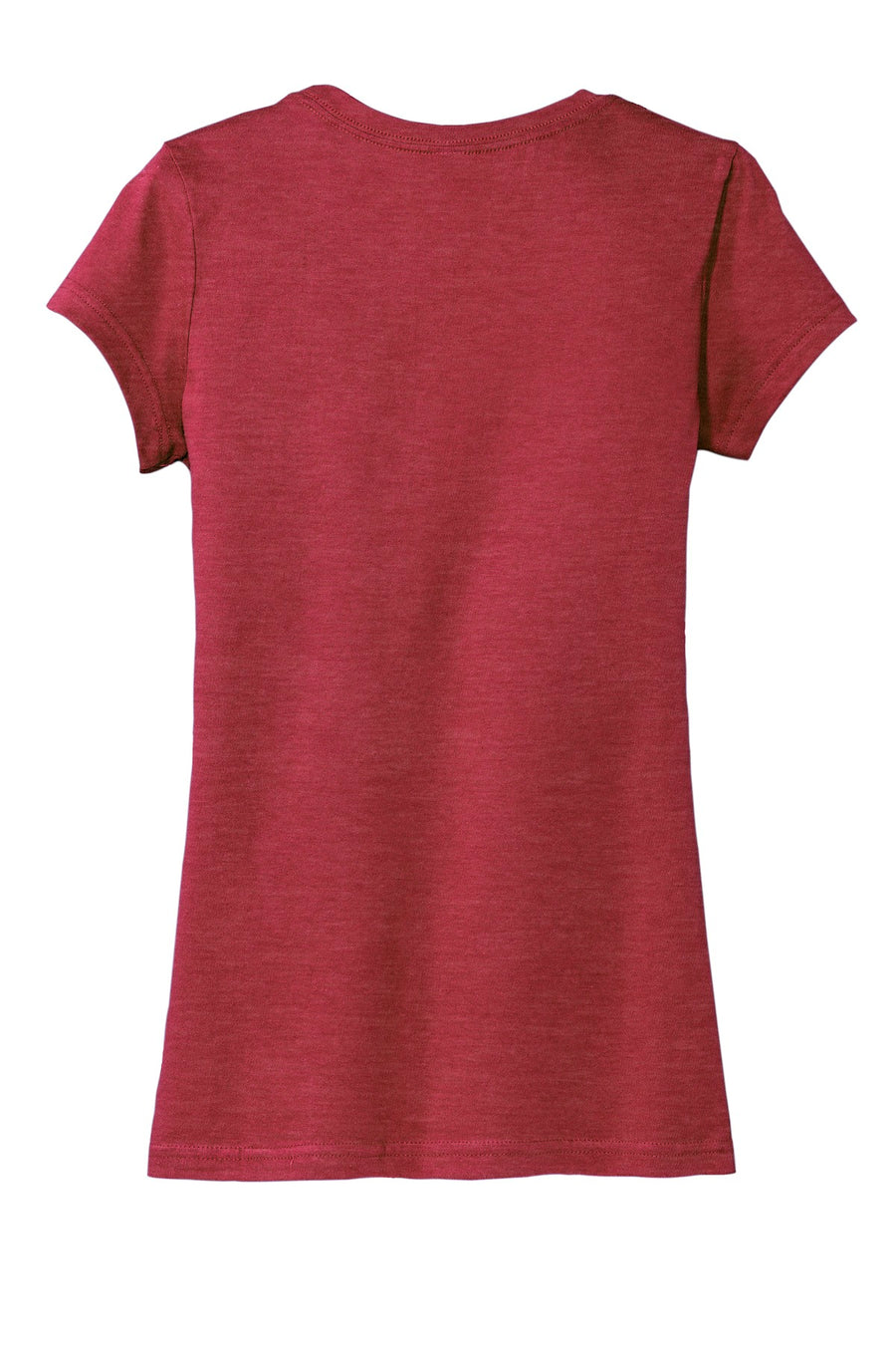 Women's Fitted Very Important Tee - Heather Red