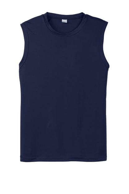 Men's Sleeveless PosiCharge Competitor Tee - True Navy