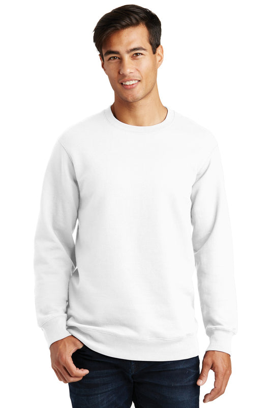 Unisex Fan Favorite Fleece Crewneck Sweatshirt - White