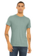 Bella + Canvas 3001CVC - Unisex Heather CVC T-Shirt - Heather Prism Dusty Blue