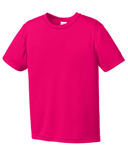 Youth PosiCharge Competitor Tee - Pink Raspberry