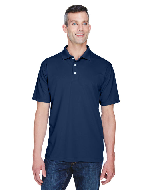 Men's Cool & Dry Stain-Release Performance Polo - Navy