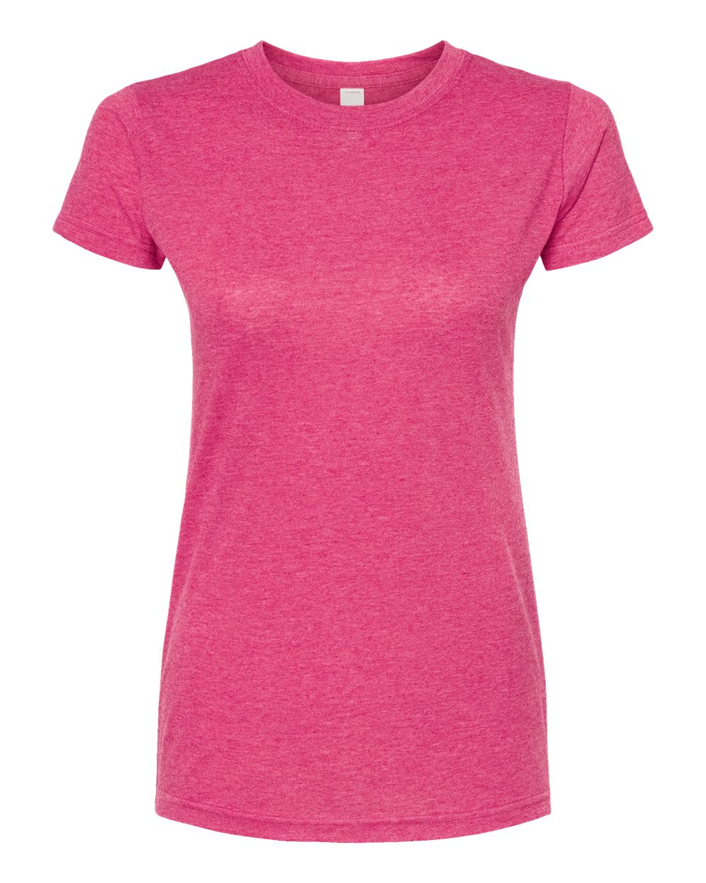 Women's Poly-Rich Slim Fit Tee - Heather Fuchsia