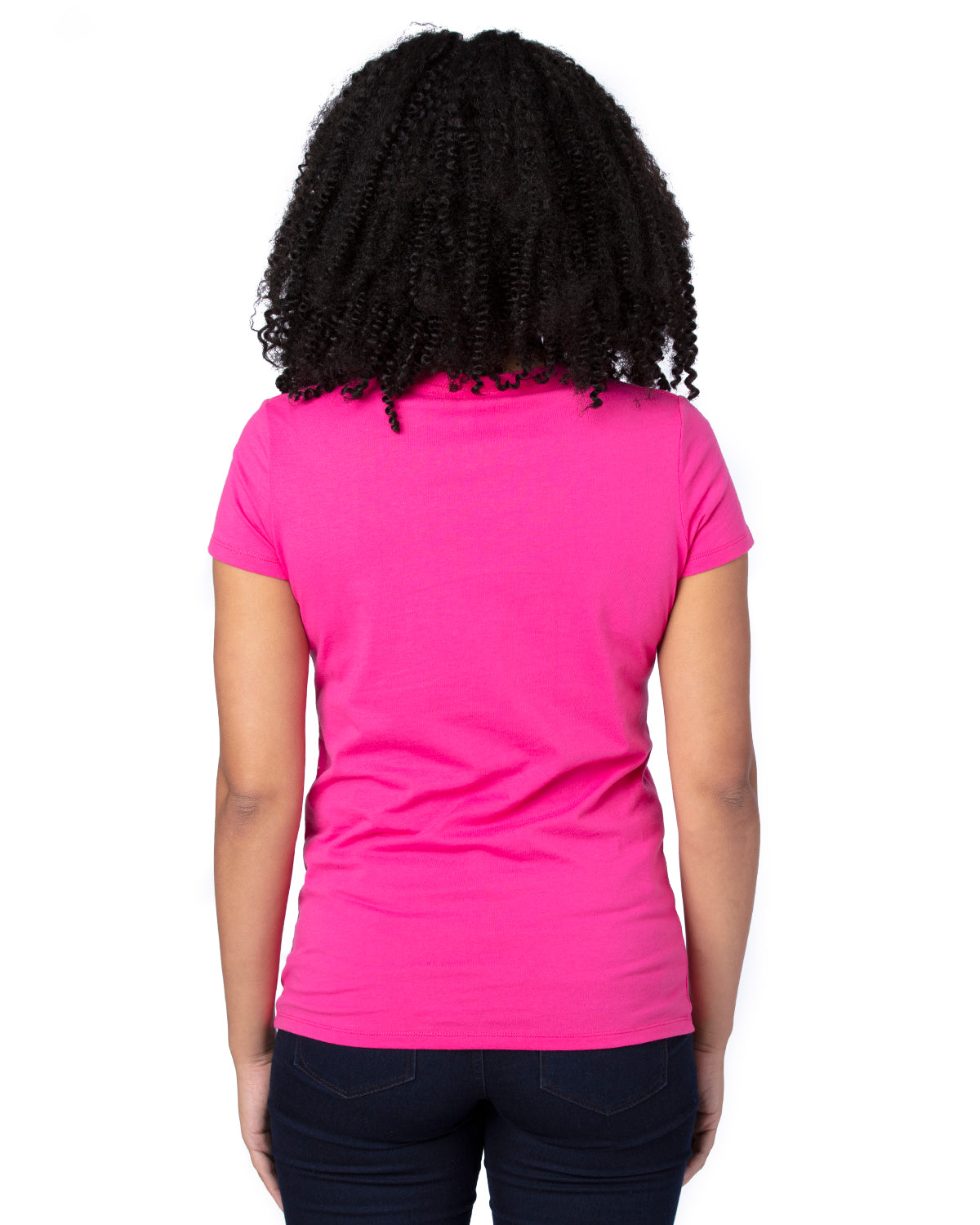 Women's Ultimate V-Neck T-Shirt - Hot Pink