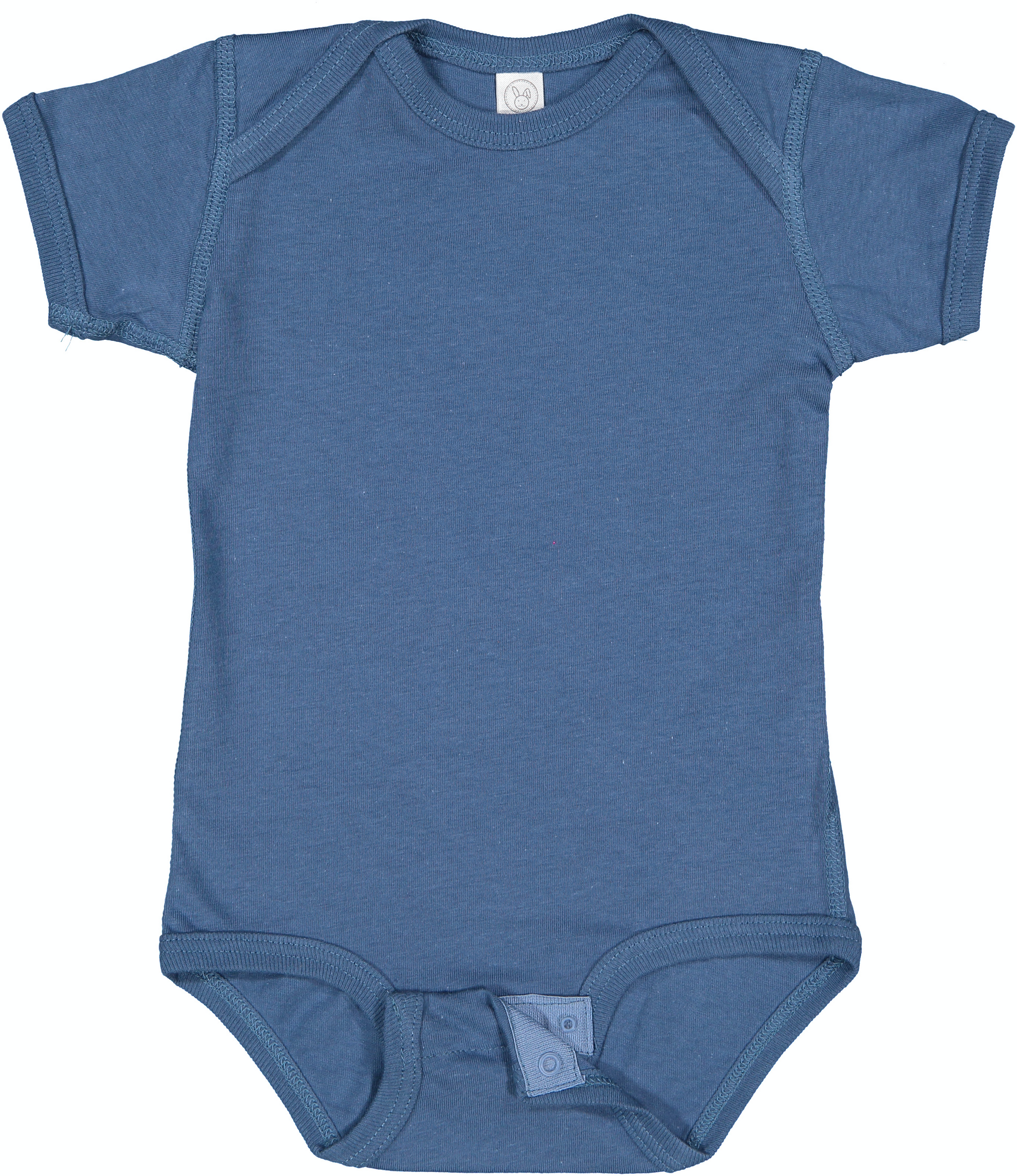 Infant Fine Jersey Bodysuit - Indigo