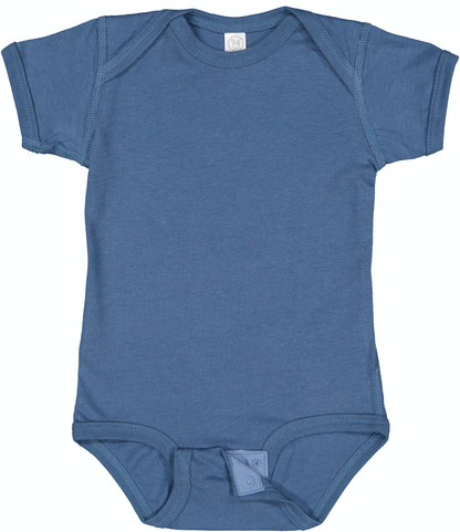 Infant Fine Jersey Bodysuit - Indigo