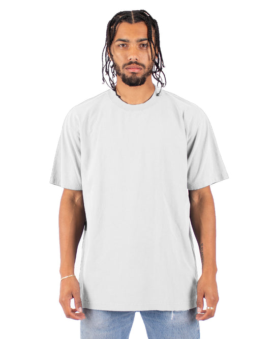 Garment-Dyed Crewneck T-Shirt - White