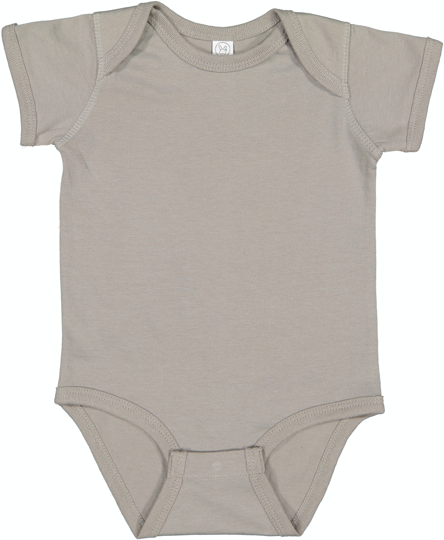 Infant Fine Jersey Bodysuit - Titanium