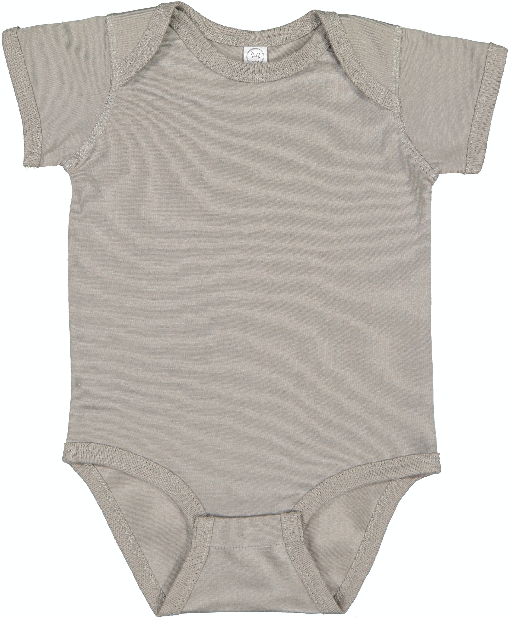 Infant Fine Jersey Bodysuit - Titanium