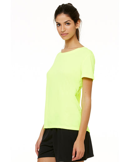 Women's Performance Short-Sleeve T-Shirt - Sport Safety Yellow