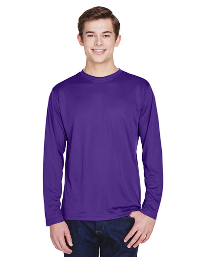 Men's Zone Performance Long-Sleeve T-Shirt - Sport Purple