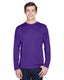 Team 365 TT11L - Men's Zone Performance Long-Sleeve T-Shirt - Sport Purple