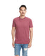 Next Level 6410 - Men's Sueded Crew - Heather Maroon