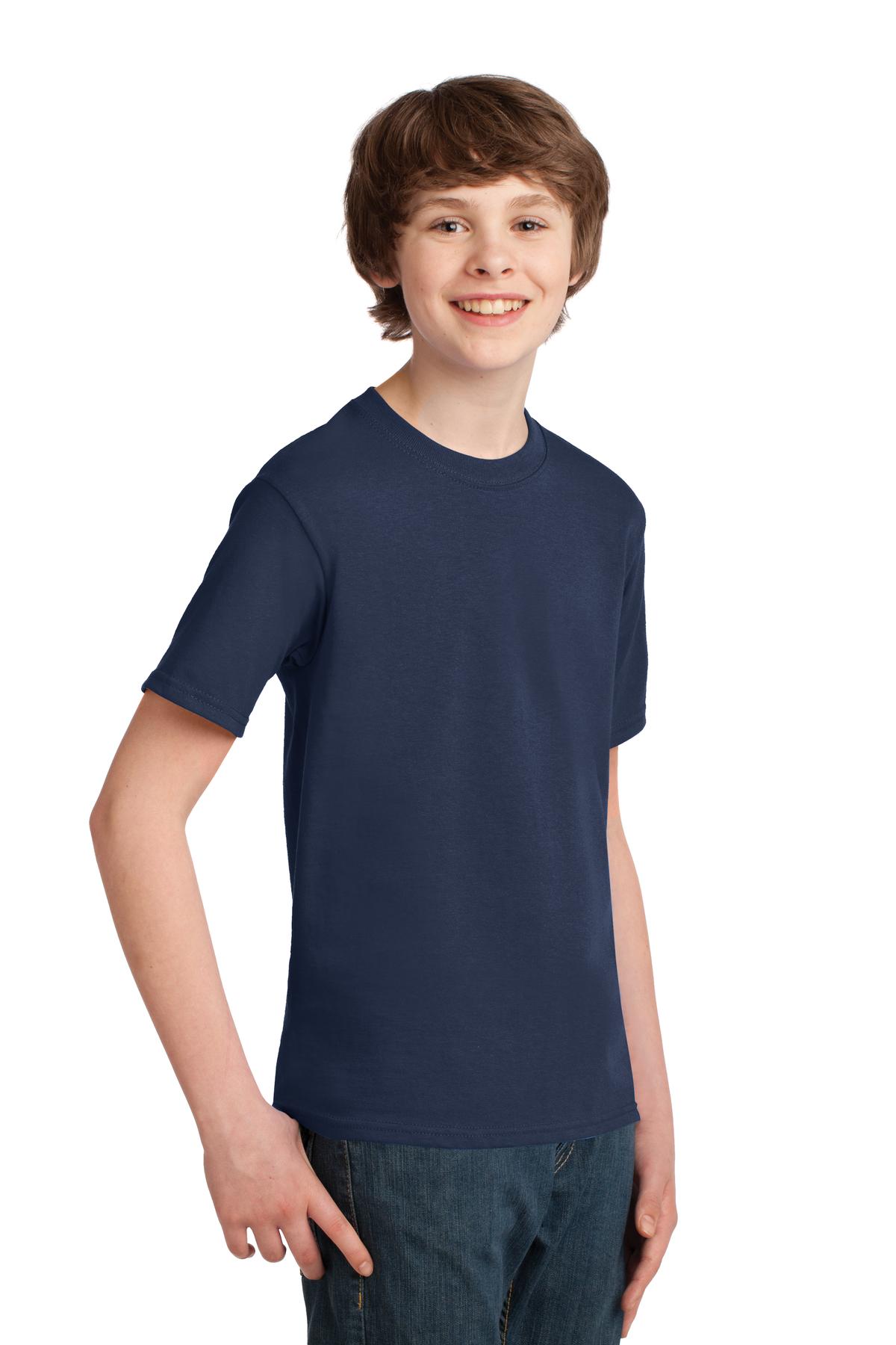 Youth Essential Tee - Navy