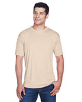 Men's Cool & Dry Sport Performance Interlock T-Shirt - Sand