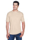 UltraClub 8420 - Men's Cool & Dry Sport Performance Interlock T-Shirt - Sand