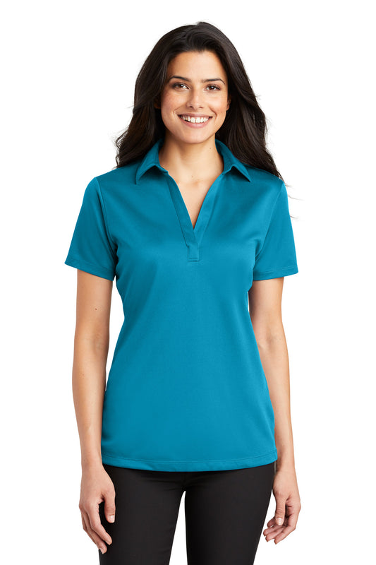 Women's Silk Touch Performance Polo - ParcelBlue
