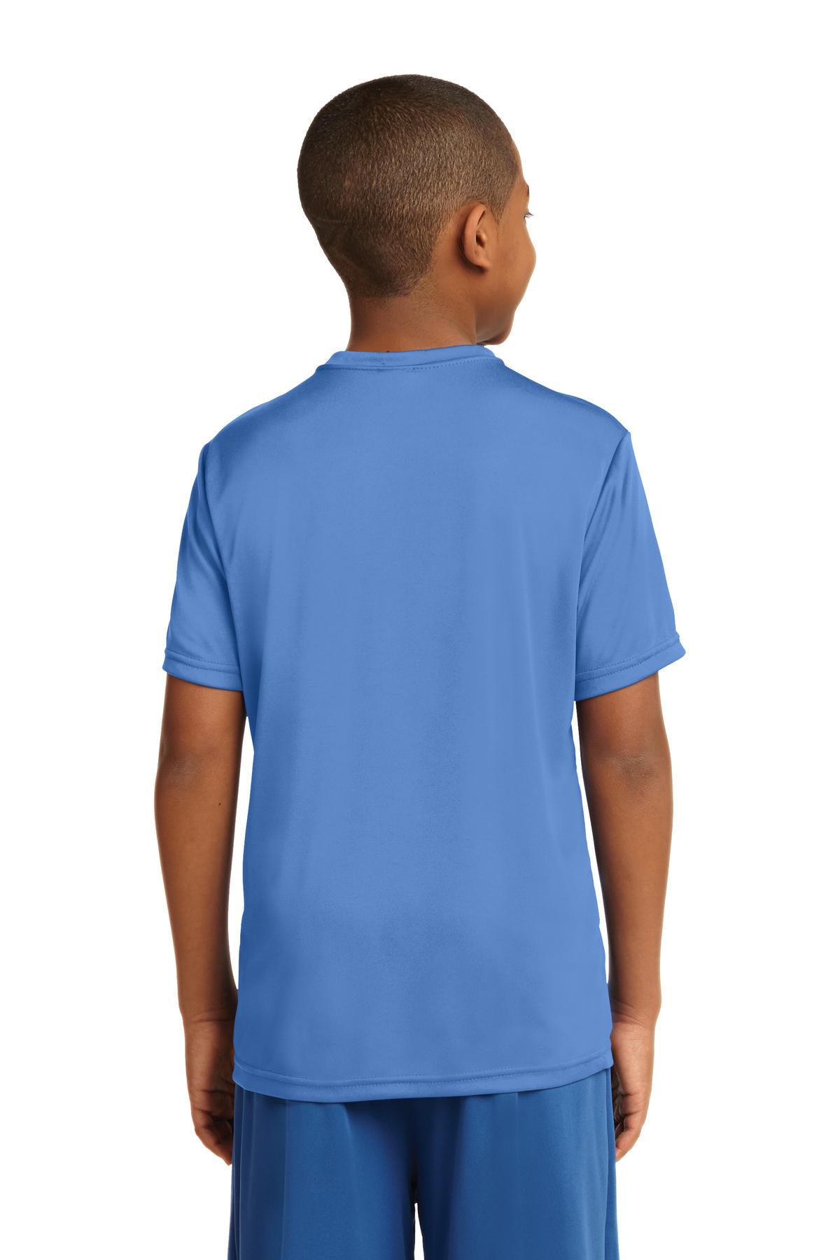 Youth PosiCharge Competitor Tee - Carolina Blue