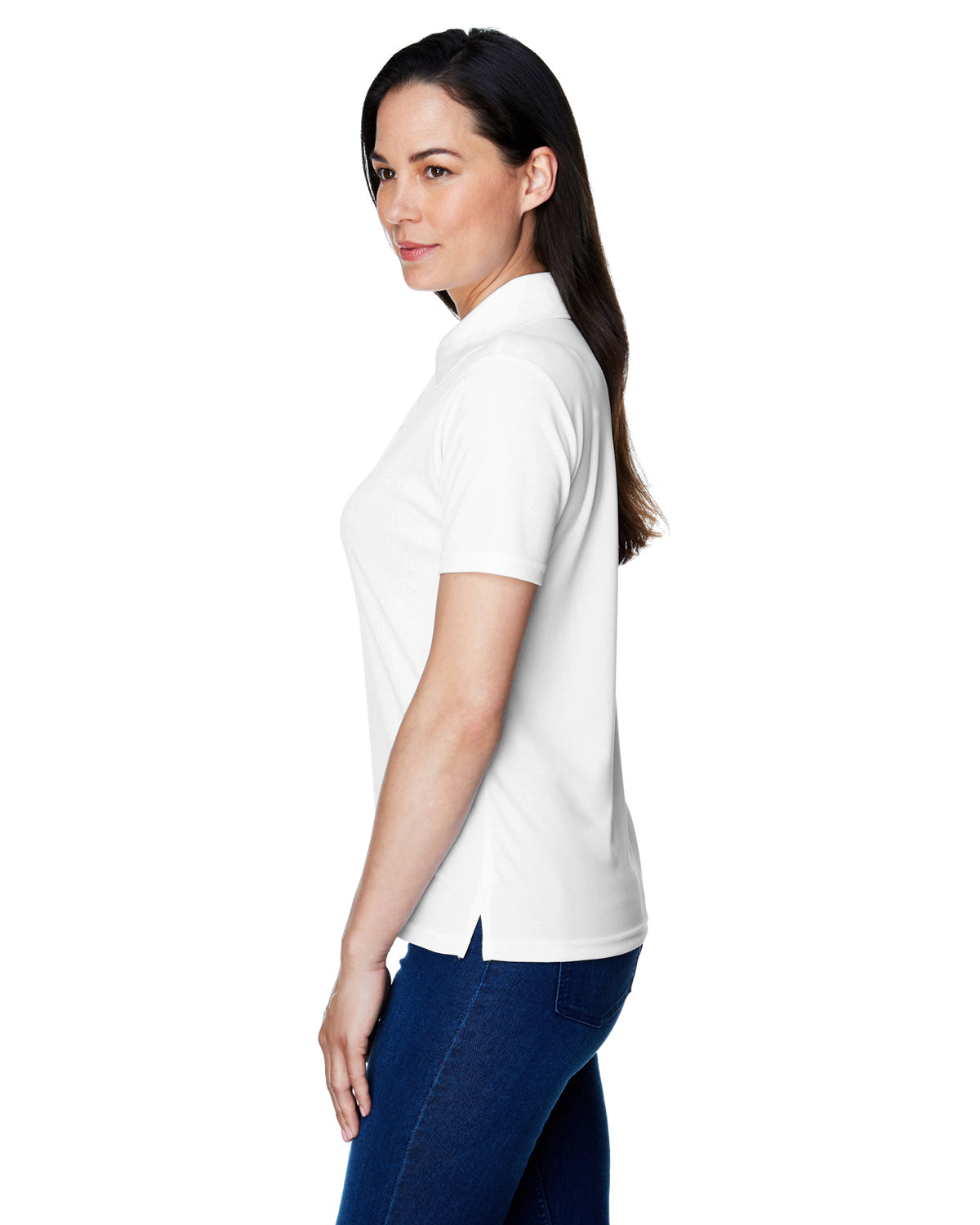 Women's Origin Performance Piqué Polo - White