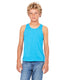 Bella + Canvas 3480Y - Youth Jersey Tank - Neon Blue